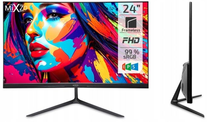 Monitor LED Mixzo 24 " 1920 x 1080 px VA