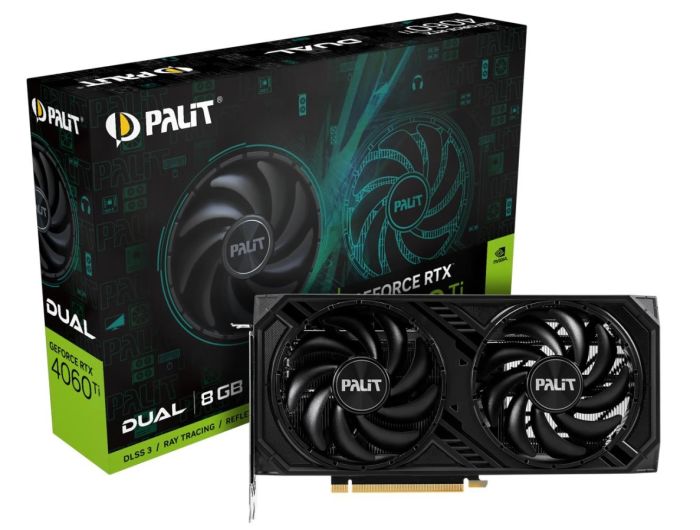 Palit GeForce RTX 4060 Ti Dual 8GB GDDR6