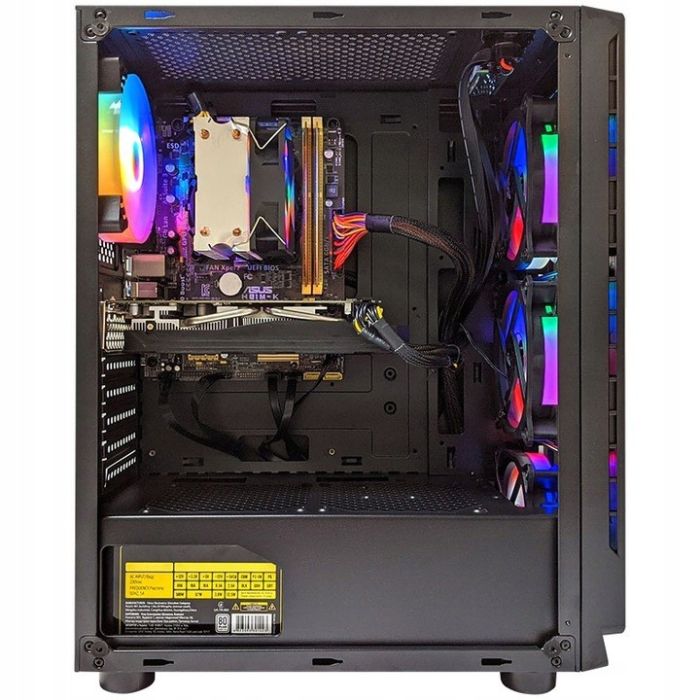 ZESTAW GAMINGOWY Ryzen 7 5700G 32GB RTX 4060 8GB +Wi-Fi +WIN11 +MONITOR 27