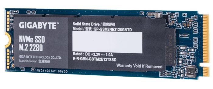 Gigabyte 256GB M.2 PCIe NVMe