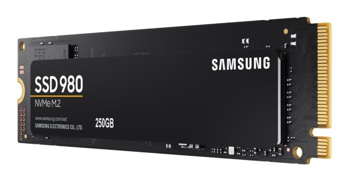 Samsung 250GB M.2 PCIe NVMe 980