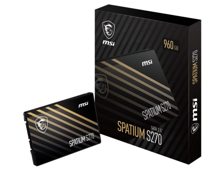 MSI 960GB 2,5" SATA SSD Spatium S270