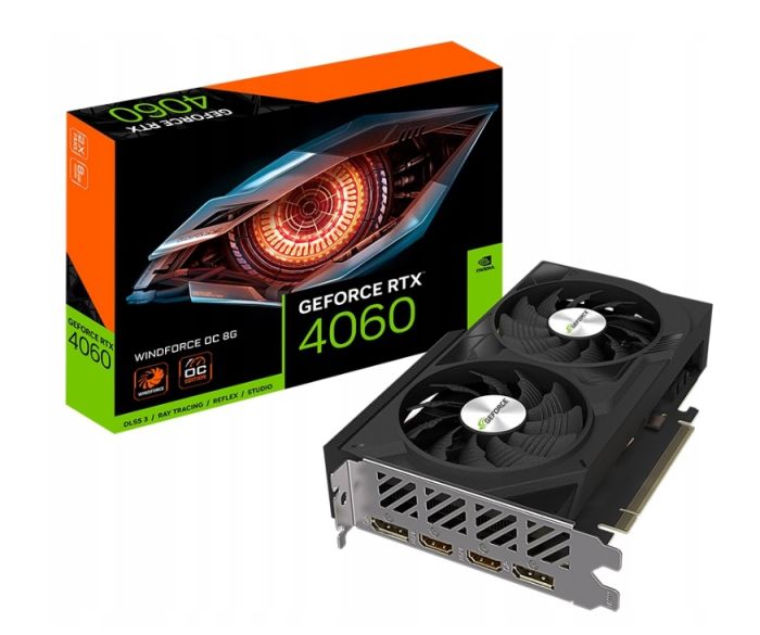 PC GAMINGOWY Ryzen 5 5500 RTX 4060 8GB 32GB DDR4 M2 2TB +Wi-Fi +WIN11