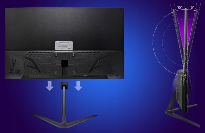 Monitor LED Mixzo 24 " 1920 x 1080 px VA